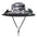 Outdoor Wide Brim Sun Hat With Solar Fan Wide Brim Solar Fan Outdoor Fishing Hat Solar USB Charging Solar Powered Hat Adjustable