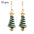 Christmas Earrings Tree Star DIY Earrings