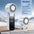 Foldable Cooling Ice Compress High-speed Handheld Fan