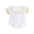 Baby Girl White Lace Romper Soft & Stylish Short Sleeve Bubble Jumpsuit For Wedding Season & Summer