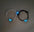 Fashion Blue Luminous Butterfly Necklace Bracelet Set For Glow In The Dark Women Clavicle Chain Choker Party Jewelry Set Gift