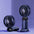 USB Rechargeable Mini Portable Handheld Electric Fan Foldable Neck Hanging Outdoor Fan Adjustable 5 Speed Powerful Air Cooler