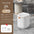 Smart Trash Can With Lid For Bedroom And Living Room Kitchen Storage Box Trash Can Induction Small Car Box Automatic Smart Dustbin Smart Trash Bin