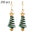 Christmas Earrings Tree Star DIY Earrings