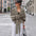 Women's Large Lapel Lace-up Trench Coat Fashionable Jacket